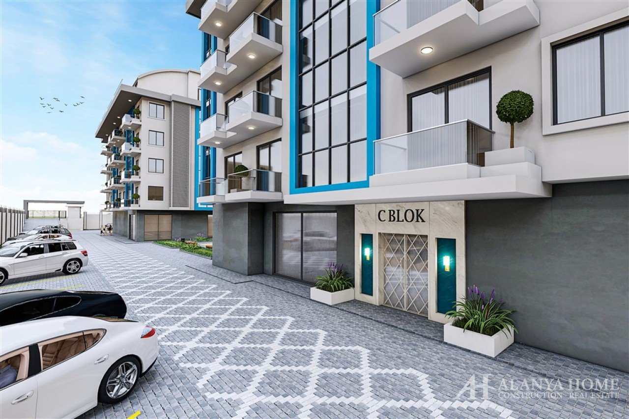 Exodus Nature Stay Oba Alanya Antalya Turquie achat vente propriété d'un appartement meublé d